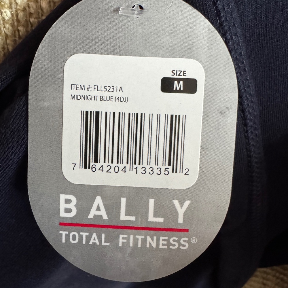 BALLY TOTAL FITNESS Midnight Blue 27" Leggings Tummy Control NWT! - Picture 9 of 11